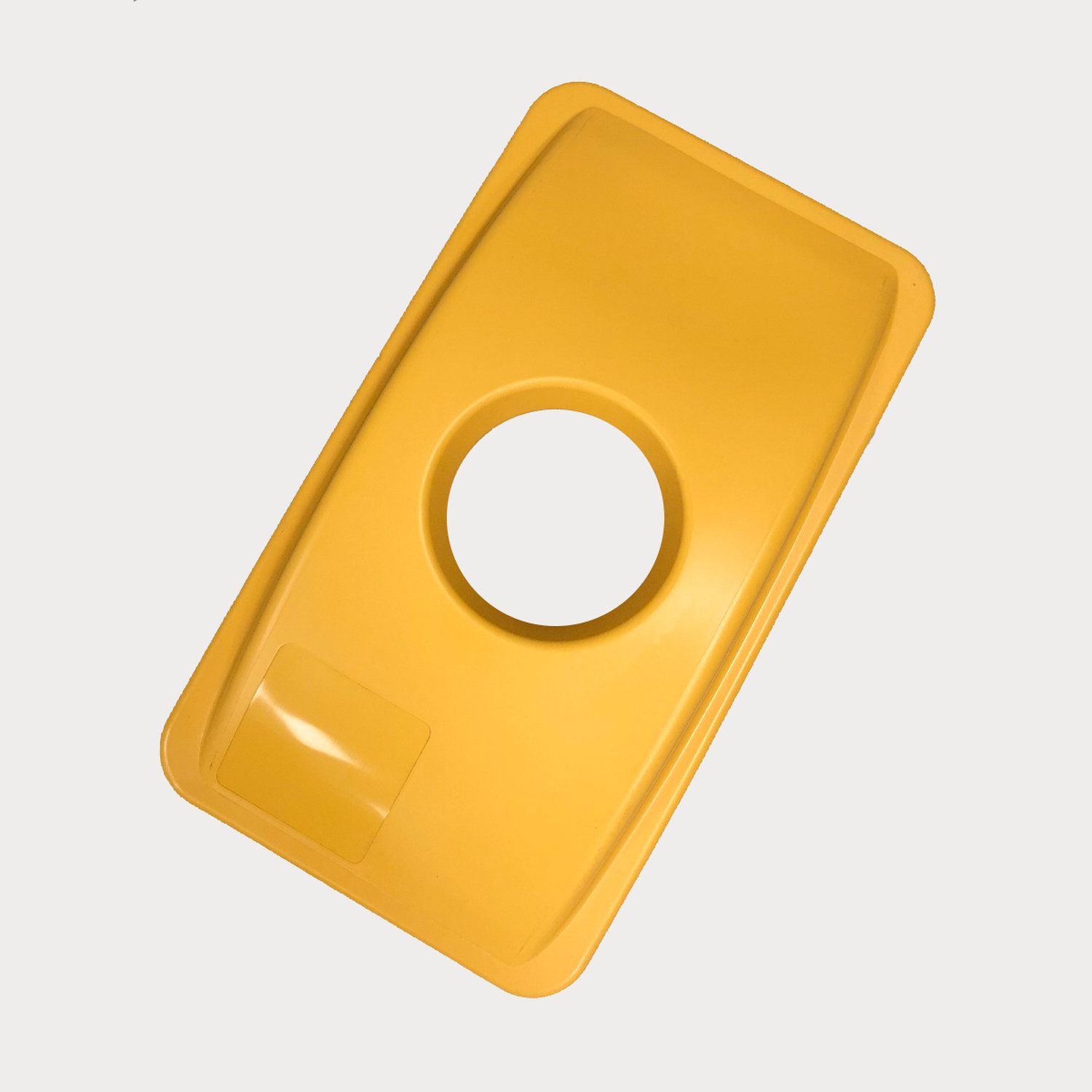 WWLID-CIR-1037 Accessoires  Accessoires Waste Watcher :
Pour égayer les poubelles et indiquer clairement le type de déchets à y déposer, nous disposons d'accessoires assortis. Par exemple, un couvercle bleu pour le papier, un couvercle jaune pour le plastique et un couvercle noir pour les déchets résiduels. Vous pouvez également attacher les bacs les uns aux autres avec un connecteur. Grâce aux panneaux d’informations et autocollants, on distingue facilement quels déchets sont destinés à quel conteneur.