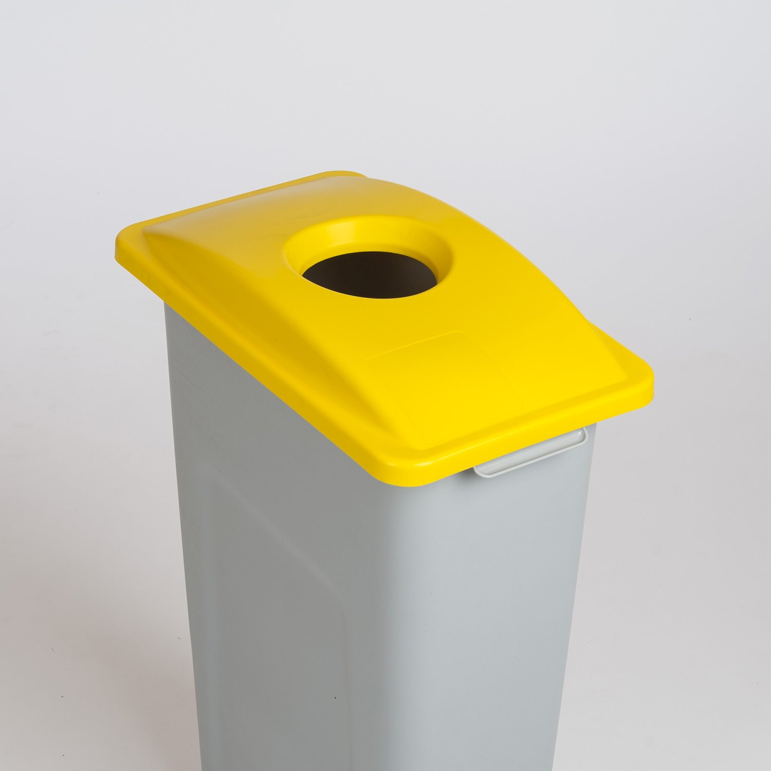 Waste Watcher lid, circle, yellow detail 2